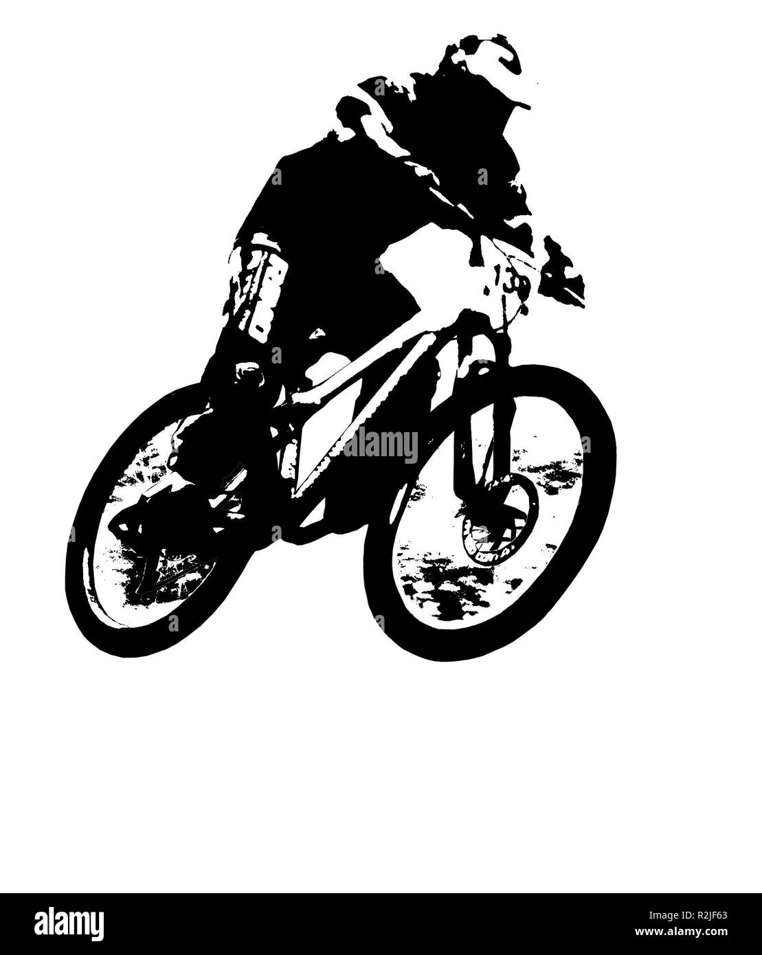 vélos de route Banque D'Images