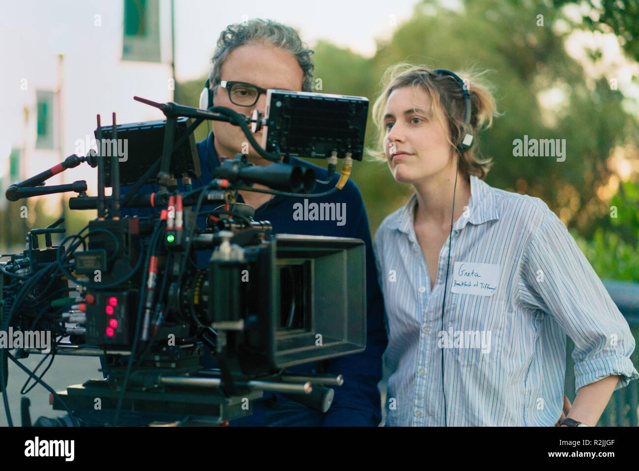 Lady Bird Année : 2017 USA Réalisation : Greta Gerwig Greta Gerwig Shooting photo Banque D'Images