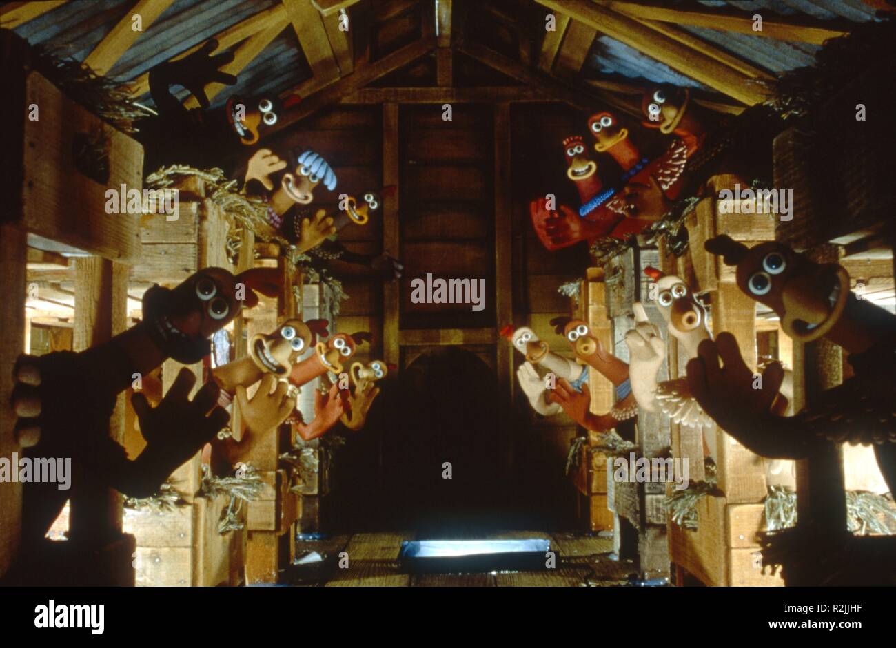 Chicken Run Année : 2000 UK / USA Réalisateur : Peter Lord, Nick Park Animation Banque D'Images