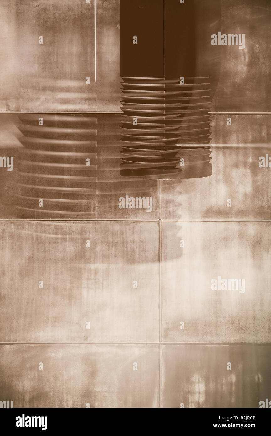 Abstract aliénation de vis à l'aide d'un thread Banque D'Images