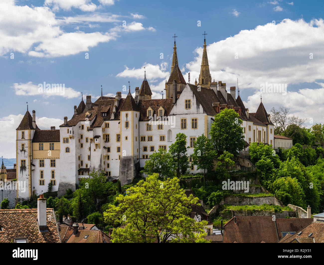Château de neuchâtel Banque de photographies et d’images à haute