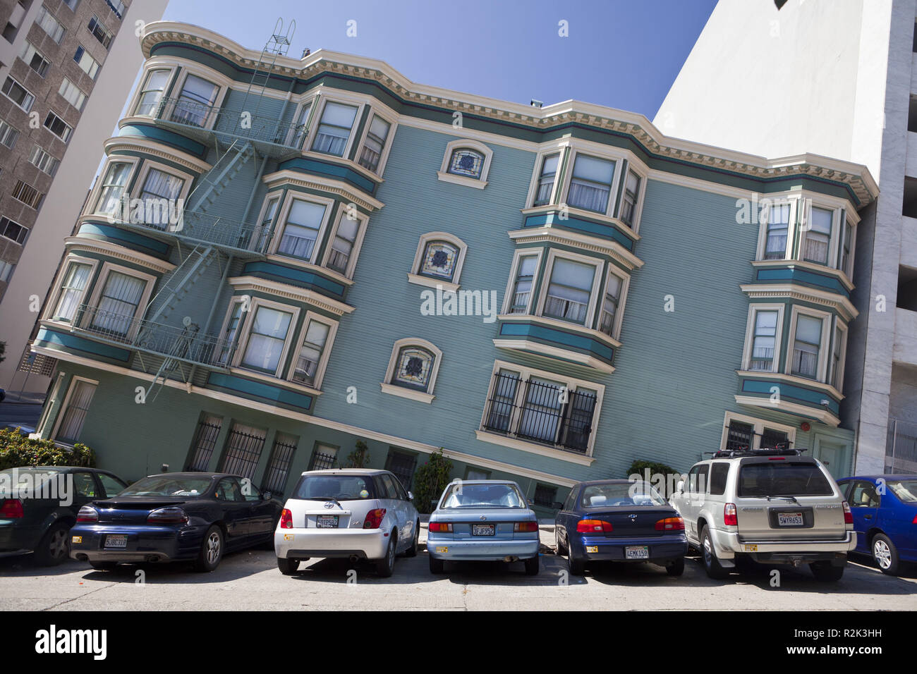 États-unis, Californie, San Francisco, maison, Banque D'Images