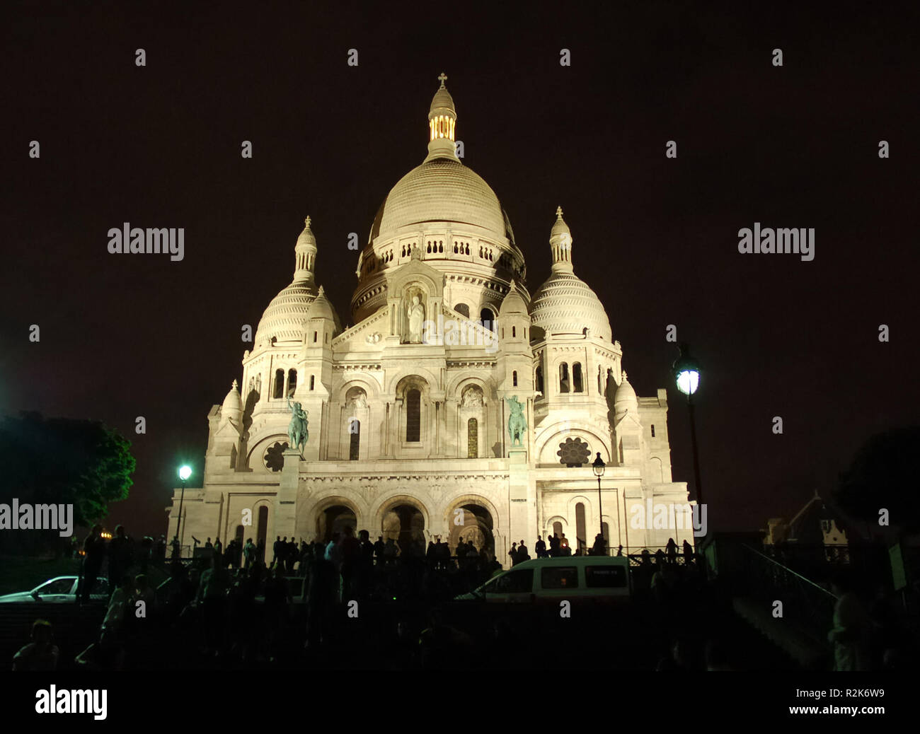 Sacré coeur, Paris Banque D'Images