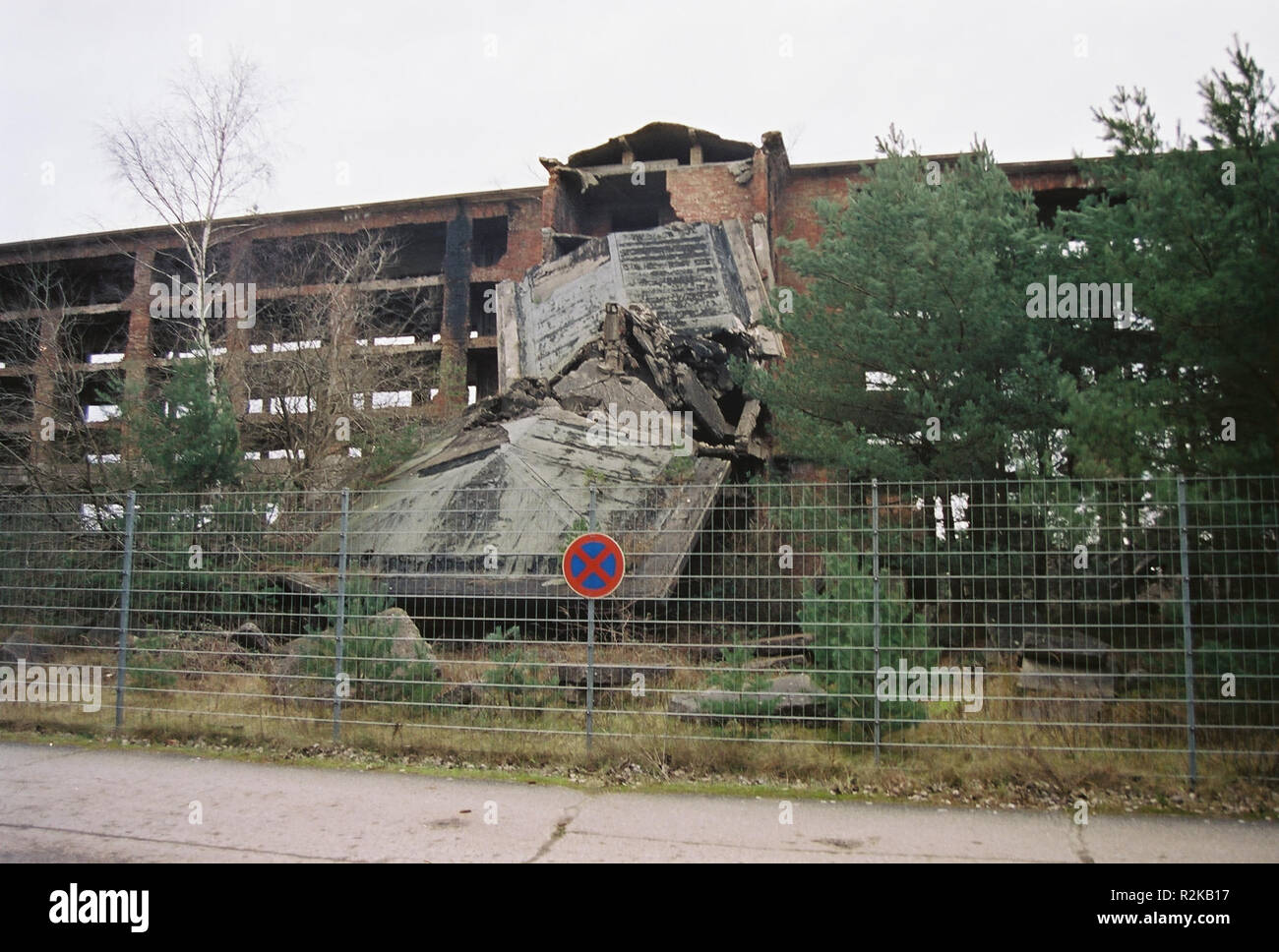 Ruines de kdf prora Banque D'Images