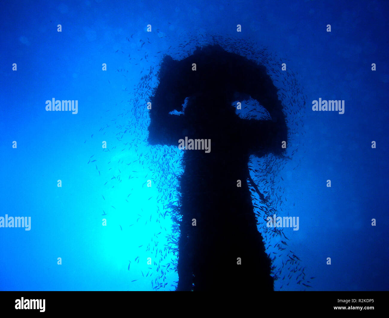 Le mât du hms Rosalie Moller Banque D'Images