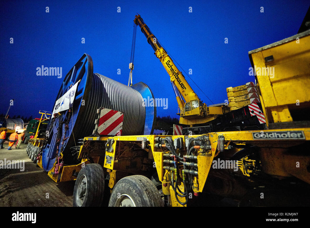 Transport, transporteur de fer Zugspitze Bavarois Banque D'Images