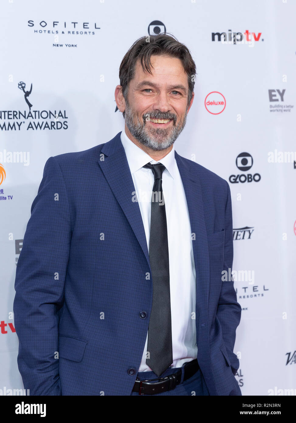 New York, NY - 19 novembre 2018 : Billy Campbell assiste à la 46th Annual International Emmy Awards à New York Hilton Banque D'Images