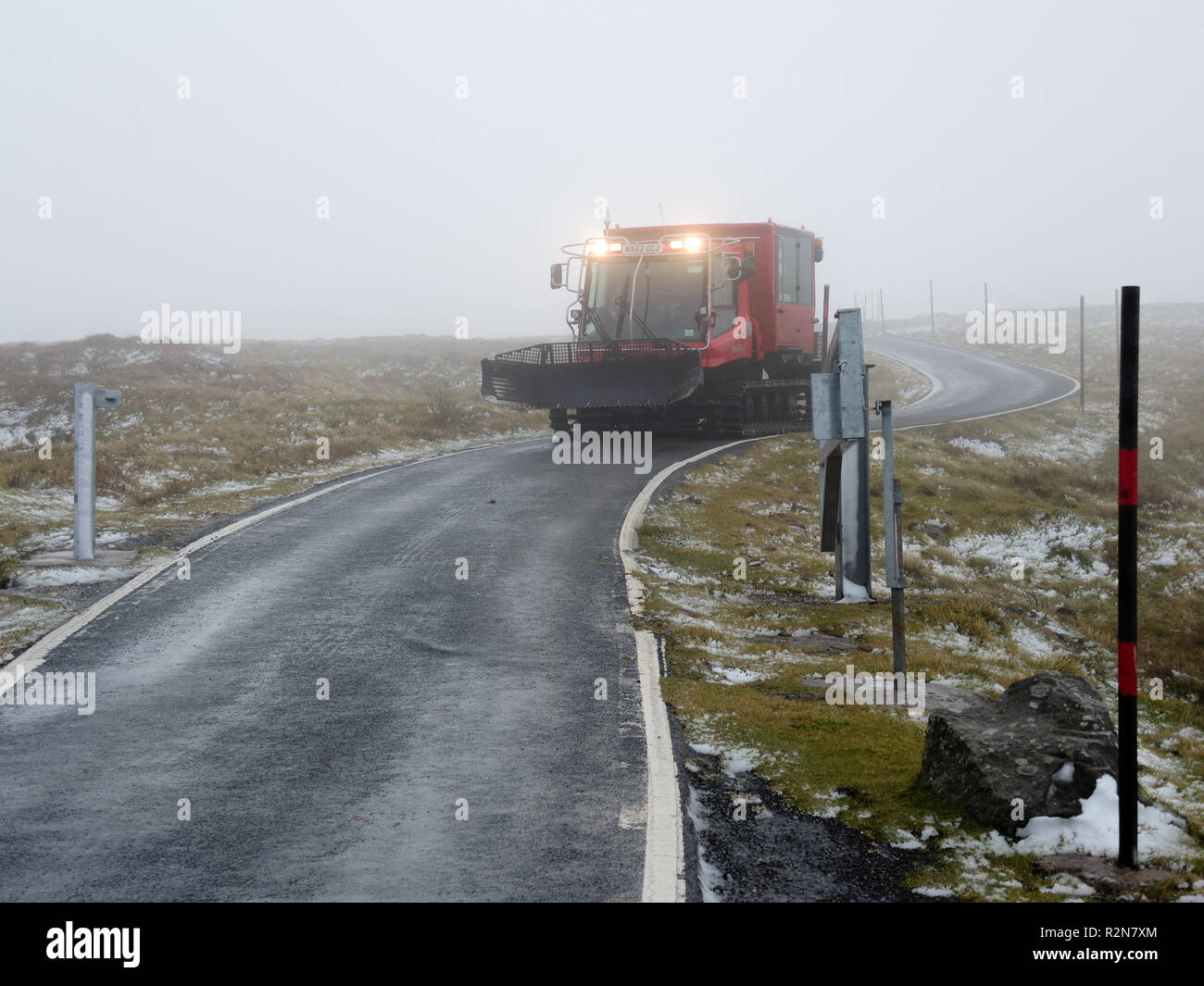 Knock, Appleby, Cumbria, Royaume-Uni. 20 novembre, 2018. Météo France : la neige dans Knock, Appleby, Cumbria. Credit : WittWooPhoto/Alamy Live News Banque D'Images