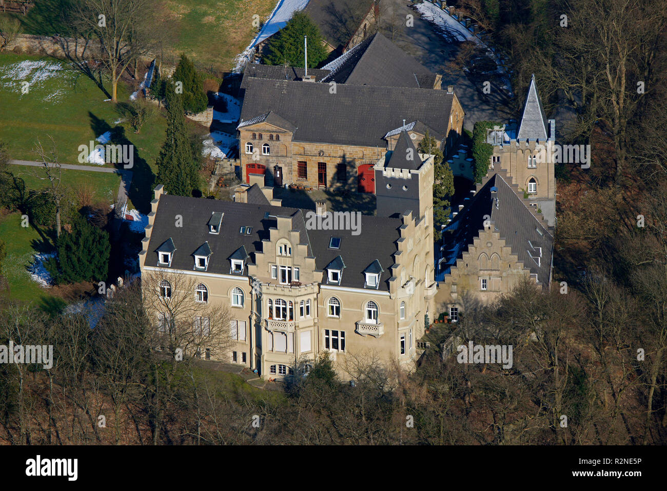 Haus Mallinckrodt, Wengern, Wetter (Ruhr), Ruhr, Rhénanie du Nord-Westphalie, Allemagne, Europe, Banque D'Images