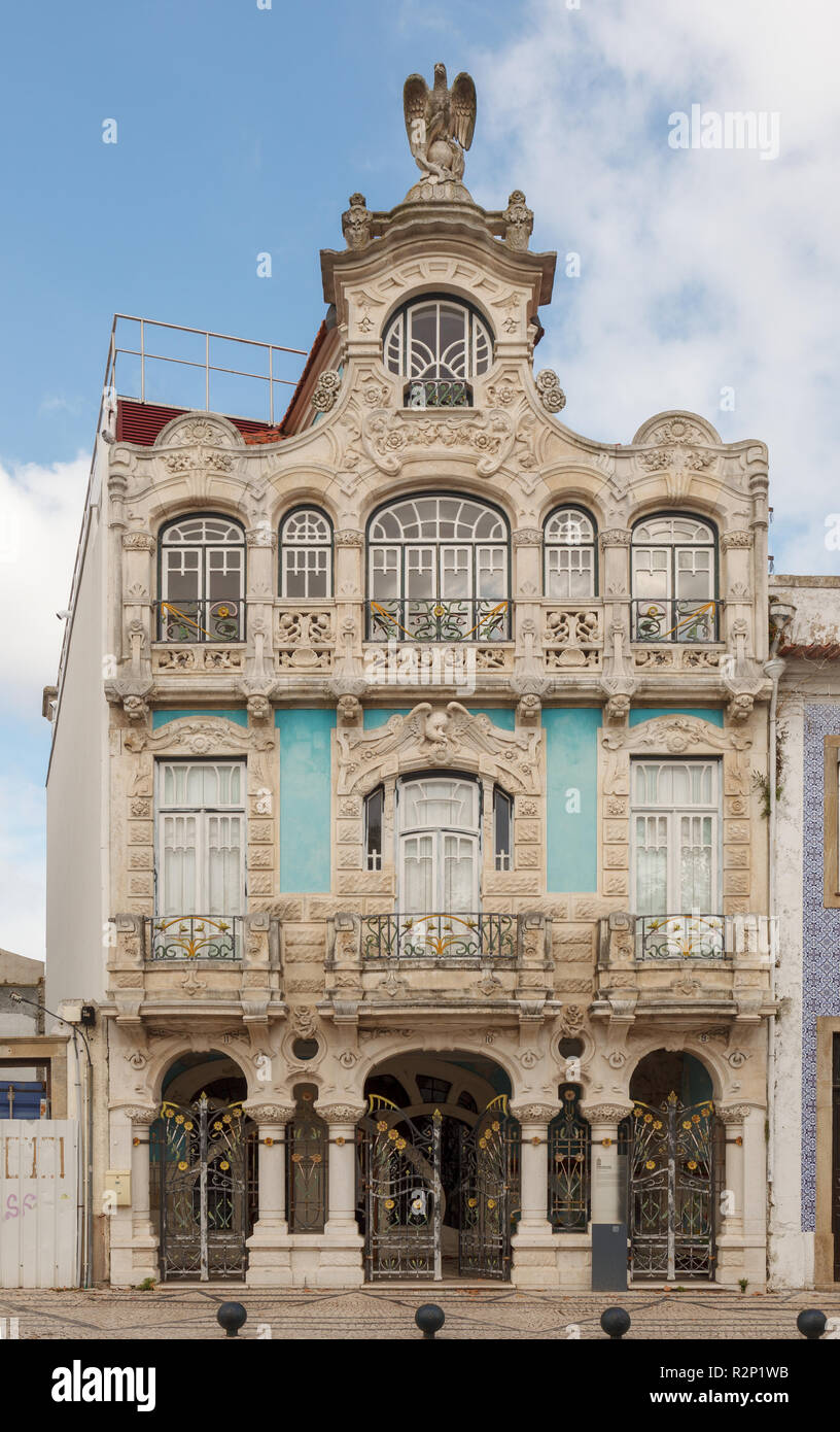Museu de Arte Nova. Aveiro, Portugal Banque D'Images