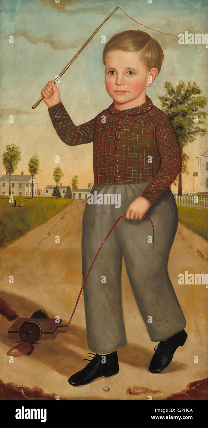 Charles H. Sisson. En date du : 1850. Dimensions : hors tout : 63,7 x 122,2 cm (48 1/8 x 25 1/16 in.) : 137,8 x 79,7 encadré x 6,3 cm (54 1/4 x 31 3/8 x 2 1/2 in.). Médium : Huile sur toile. Musée : National Gallery of Art, Washington DC. Auteur : Joseph Goodhue Chandler. Banque D'Images