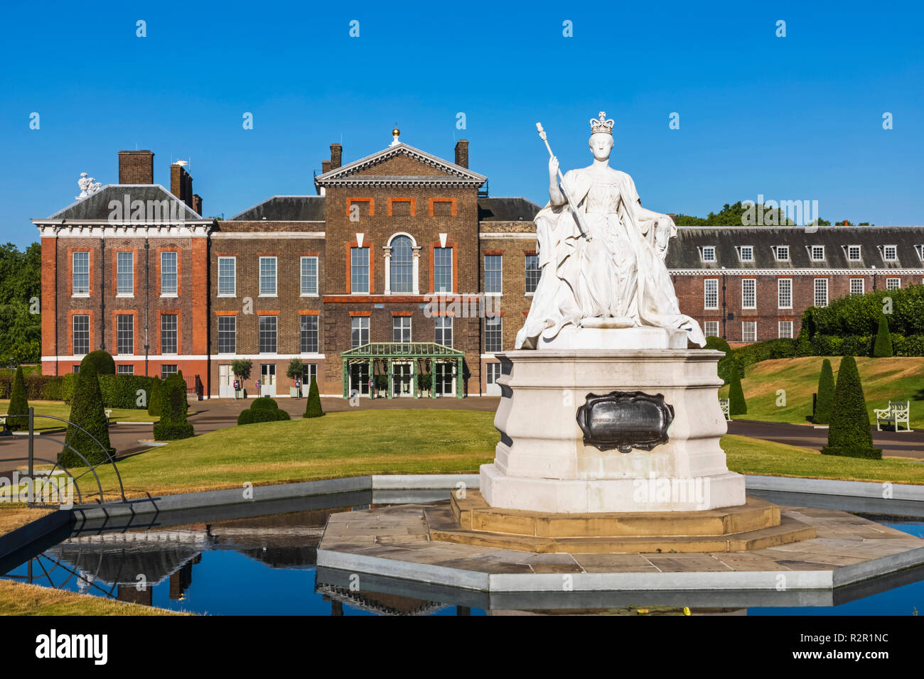 L'Angleterre, Londres, Kensington, Kensington Gardens, Kensington Palace Banque D'Images