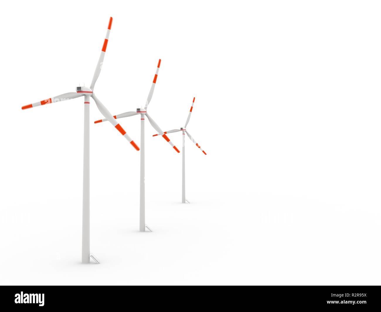 éoliennes Banque D'Images