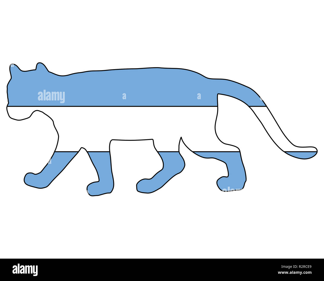 Puma Argentine Banque D'Images