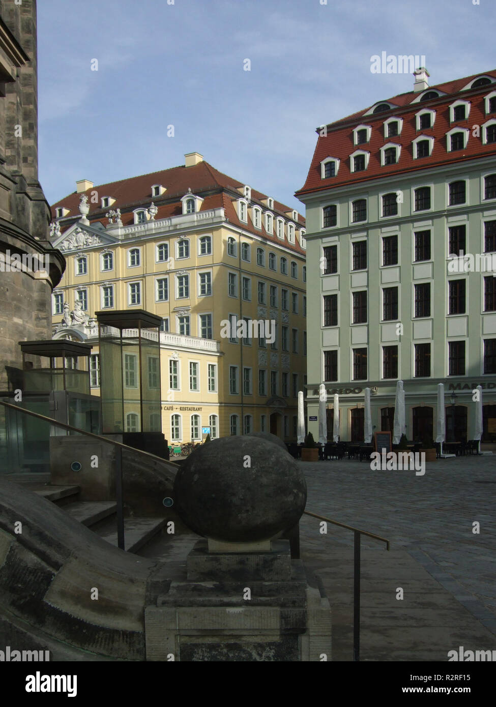 La vieille ville de Dresde Banque D'Images