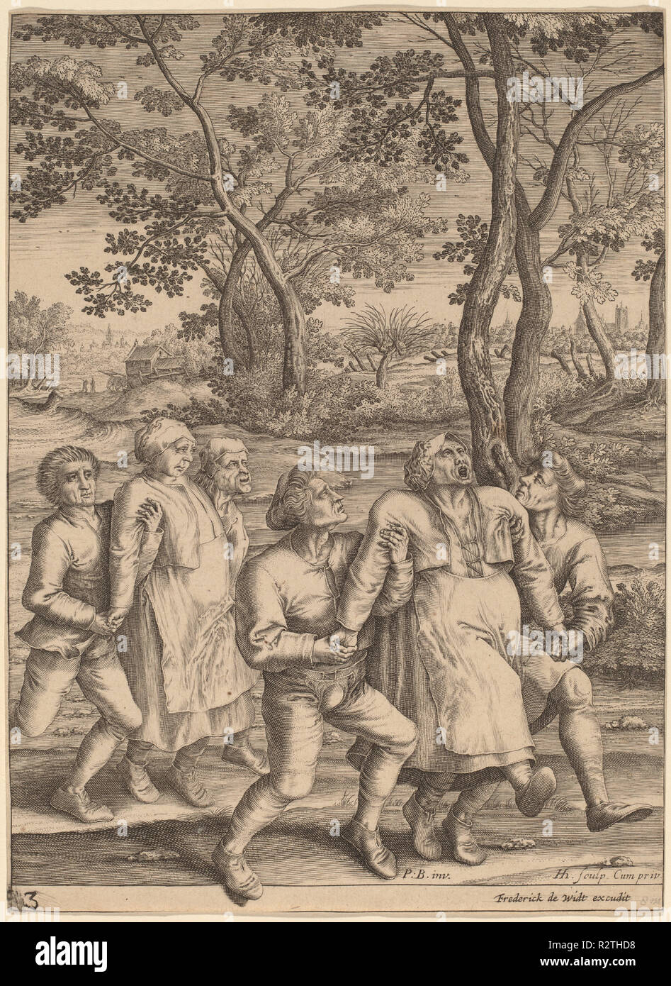 Deux paysans dansants Banque d'image et photos Alamy