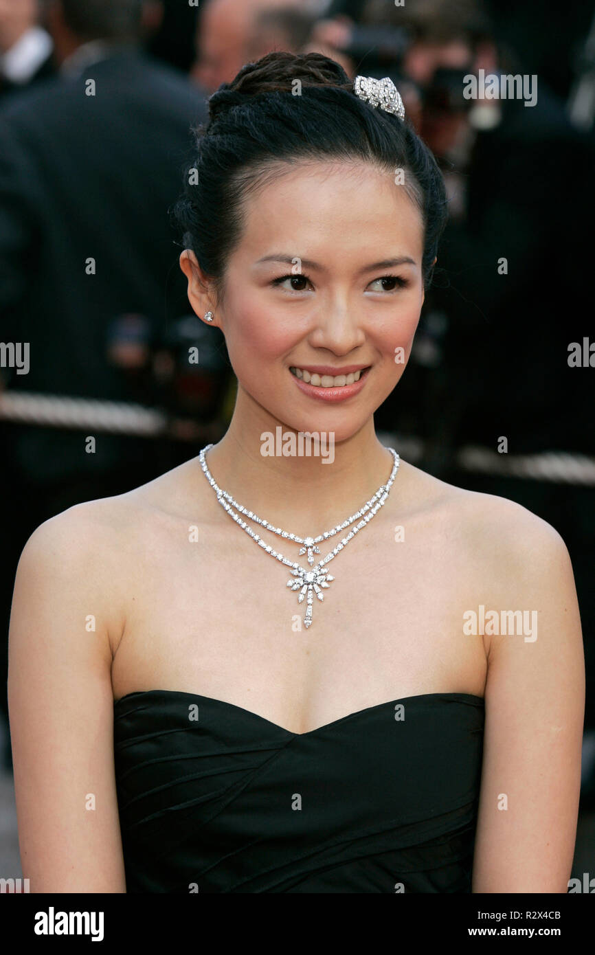 ZHANG ZIYI CANNES 2005 CANNES FRANCE 21 Mai 2005 Banque D'Images