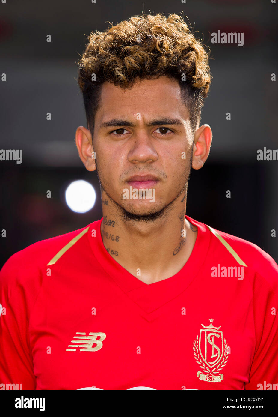 Liège, Belgique - 20 juillet : Junior Edmilson illustré pendant la saison 2018 - 2019 séance photo de Le Standard de Liège le 20 juillet 2018 à Liège, Belgique. (Photo Nicolas Lambert/Isosport) Banque D'Images