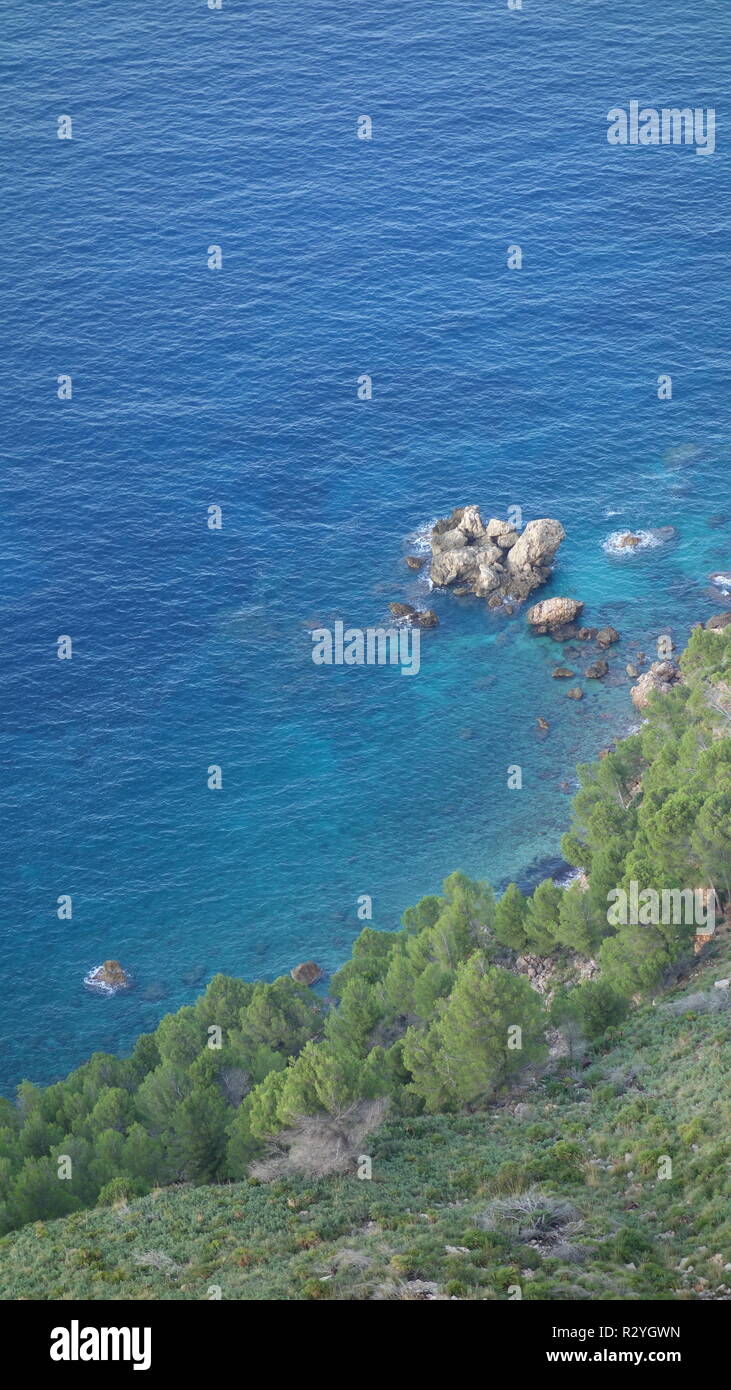 Serra de Tramuntana, Majorque, Espagne Banque D'Images