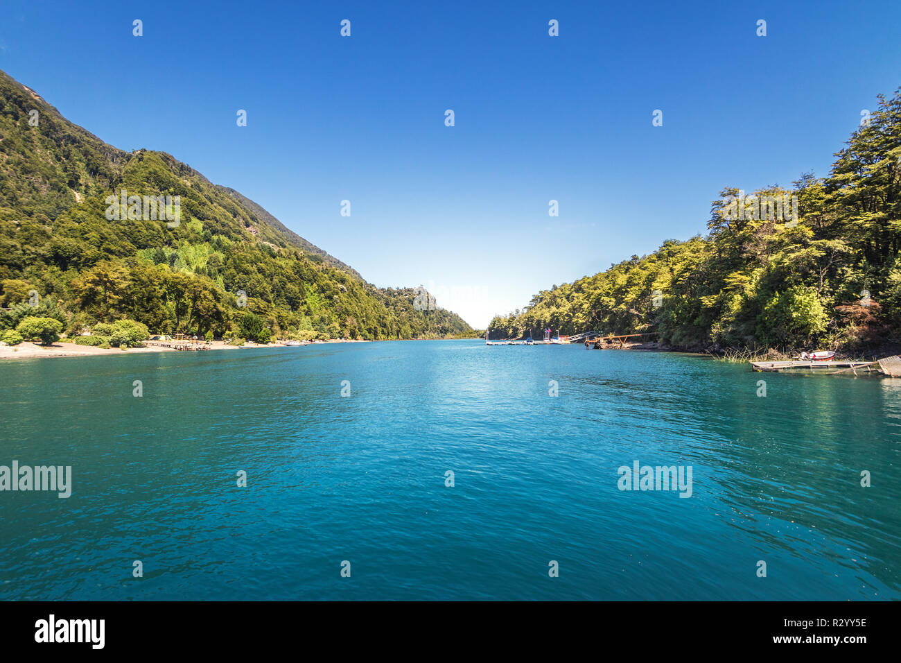 Le lac Todos los Santos - région de Los Lagos, Chile Banque D'Images