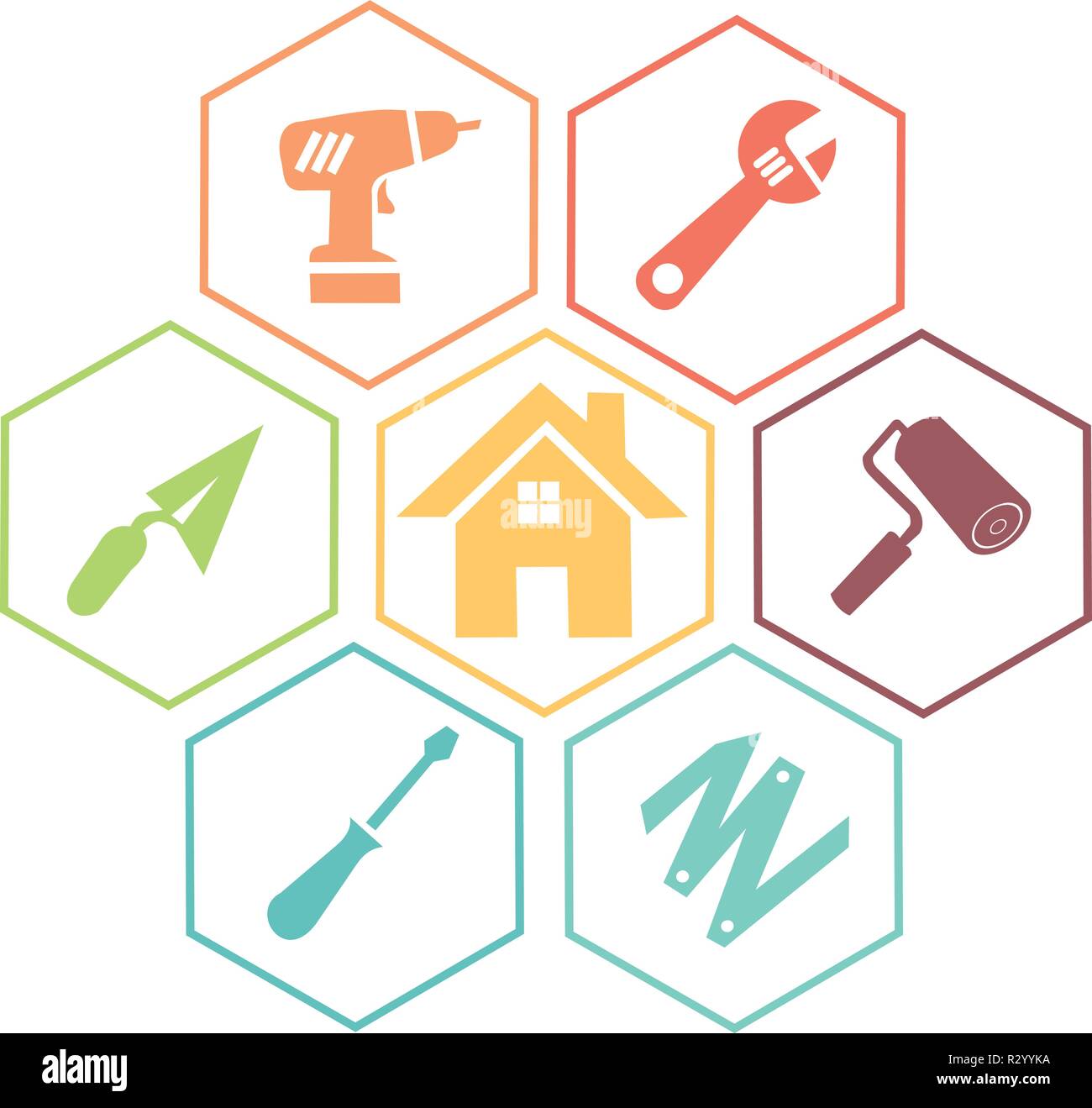 Icone Pour Illustrer Bricolage Et Travaux Dans Une Maison Ou Un Batiment Image Vectorielle Stock Alamy Icone Pour Illustrer Bricolage Et Travaux Dans Une Maison Ou Un Batiment Image Vectorielle Stock Alamy