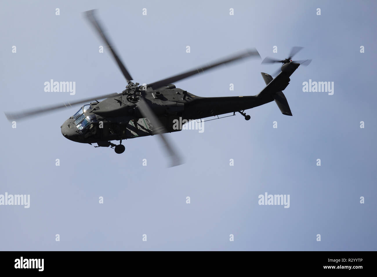 UH-60 de la Garde nationale de l'armée américaine Banque D'Images