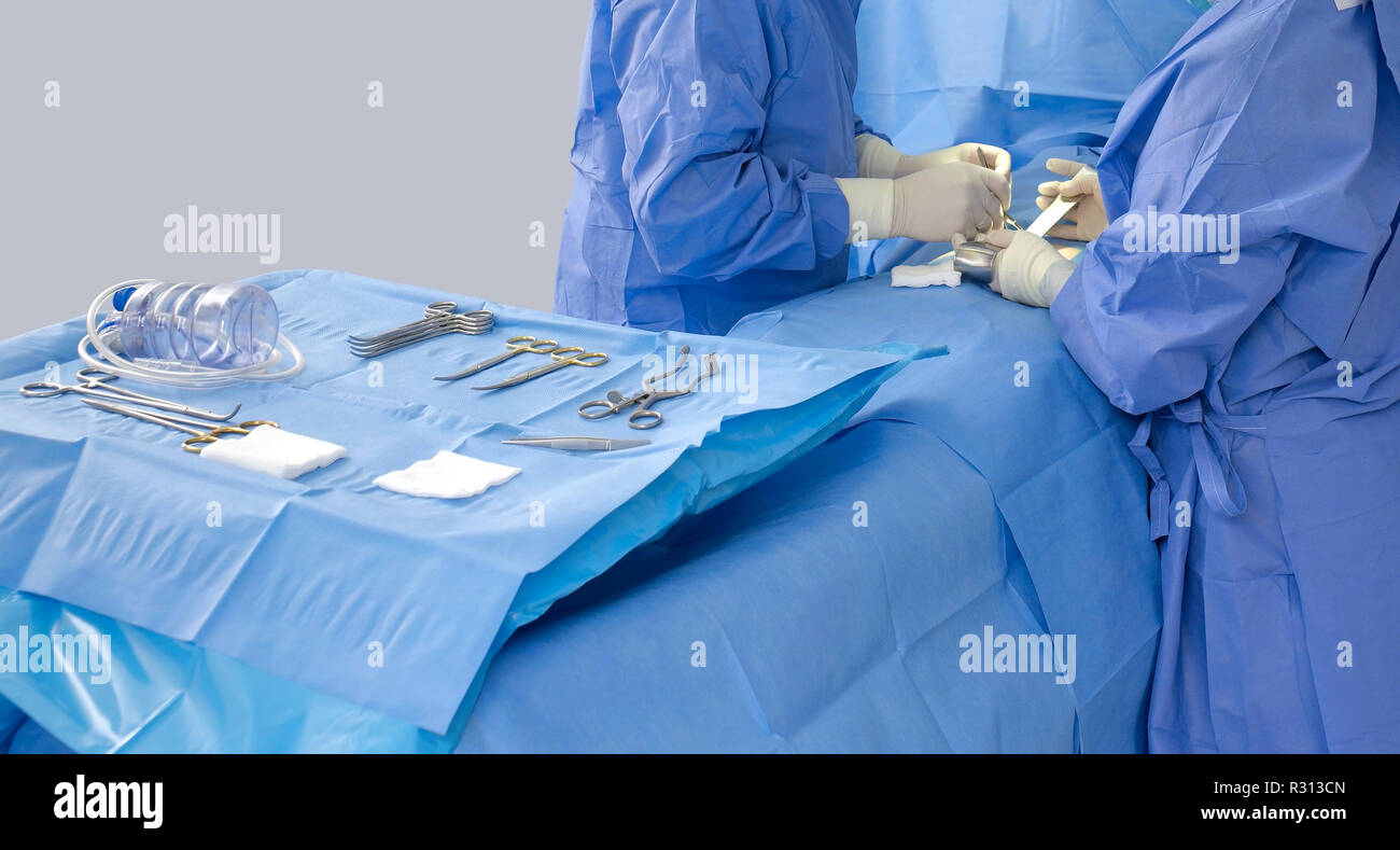 Petite situation chirurgie Banque D'Images