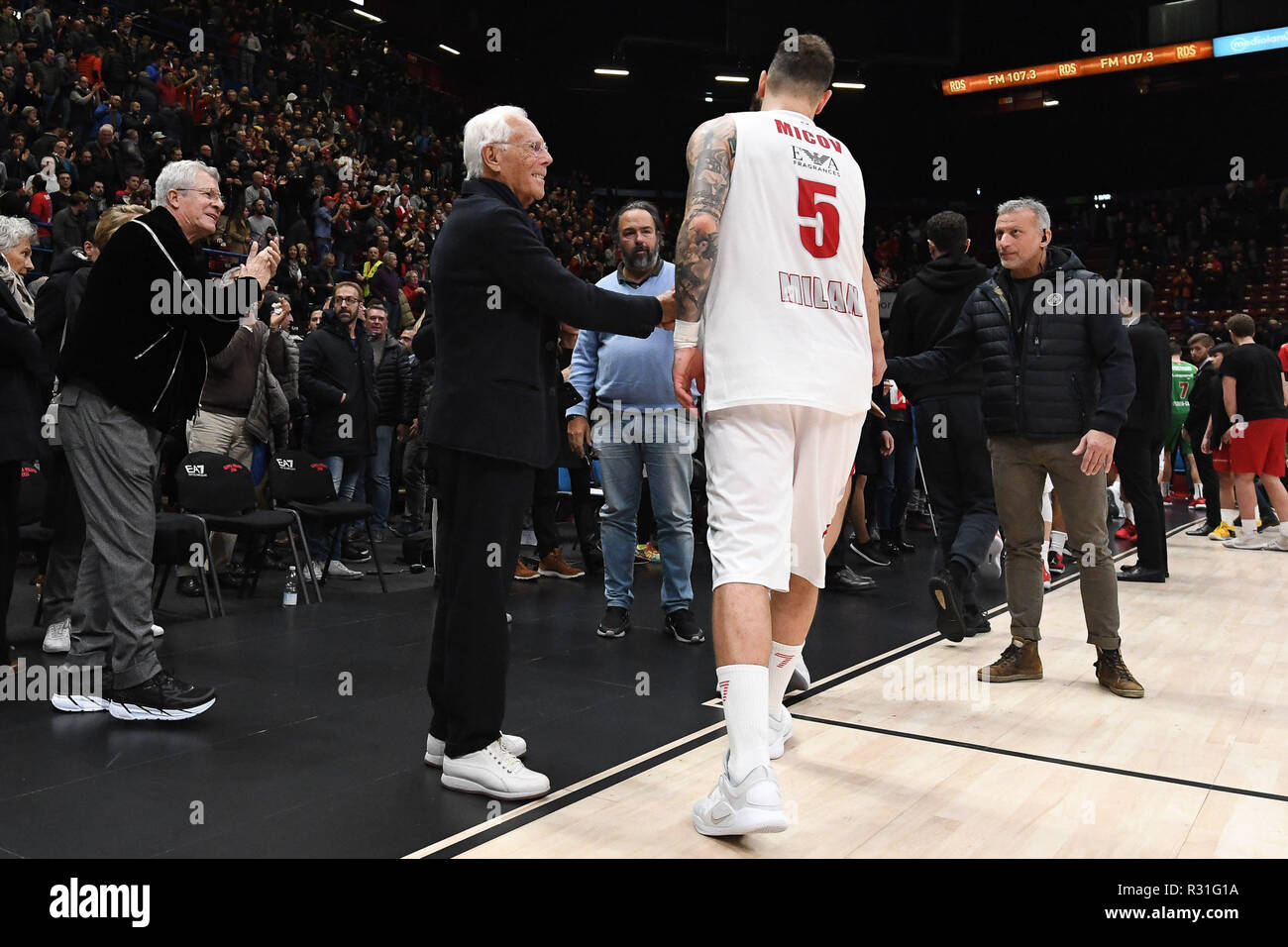 armani basket 2018
