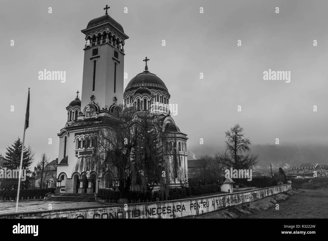 Cathédrale Orthodoxe de Sighisoara Banque D'Images