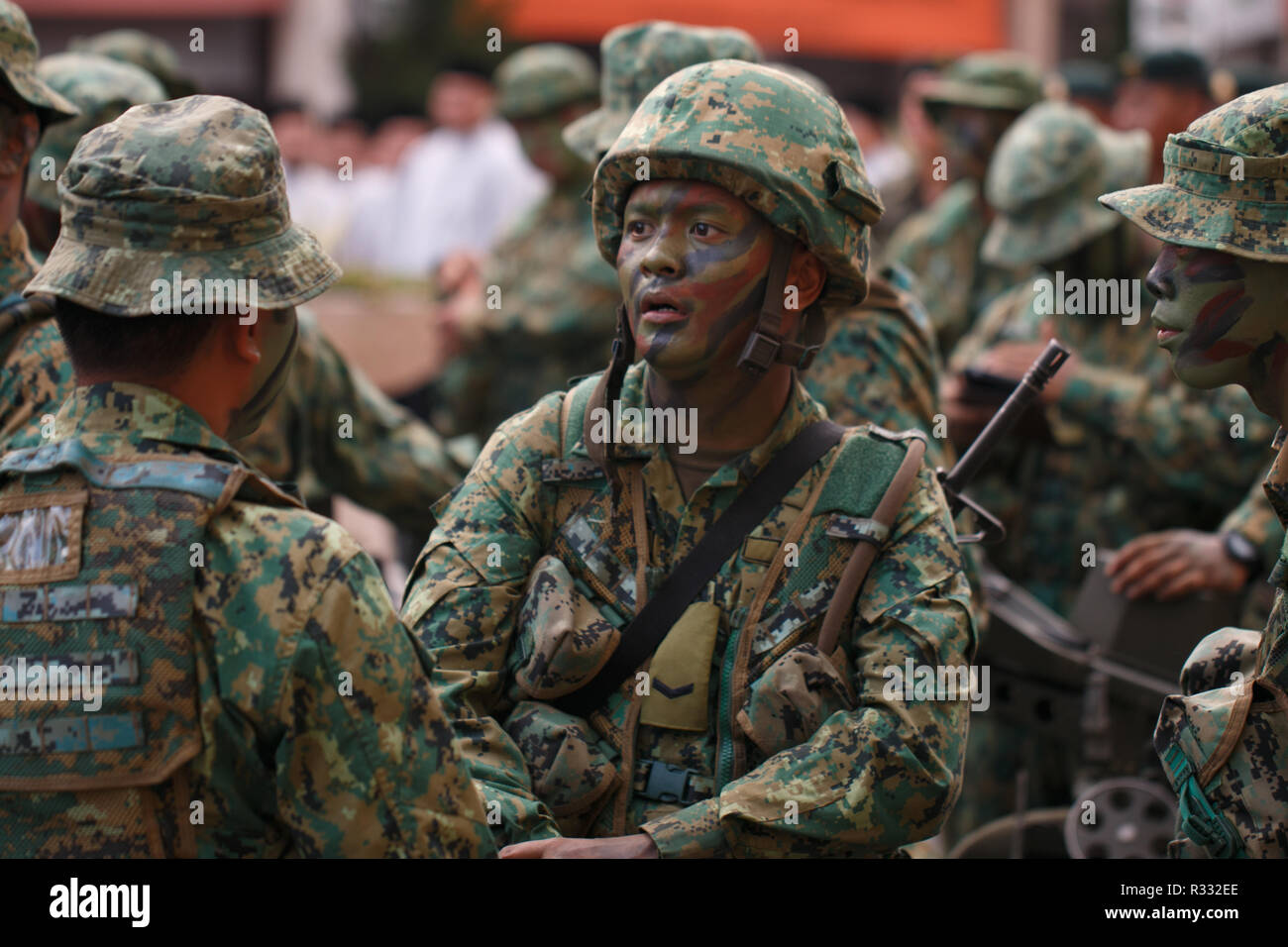 Journée nationale de Brunei Banque D'Images
