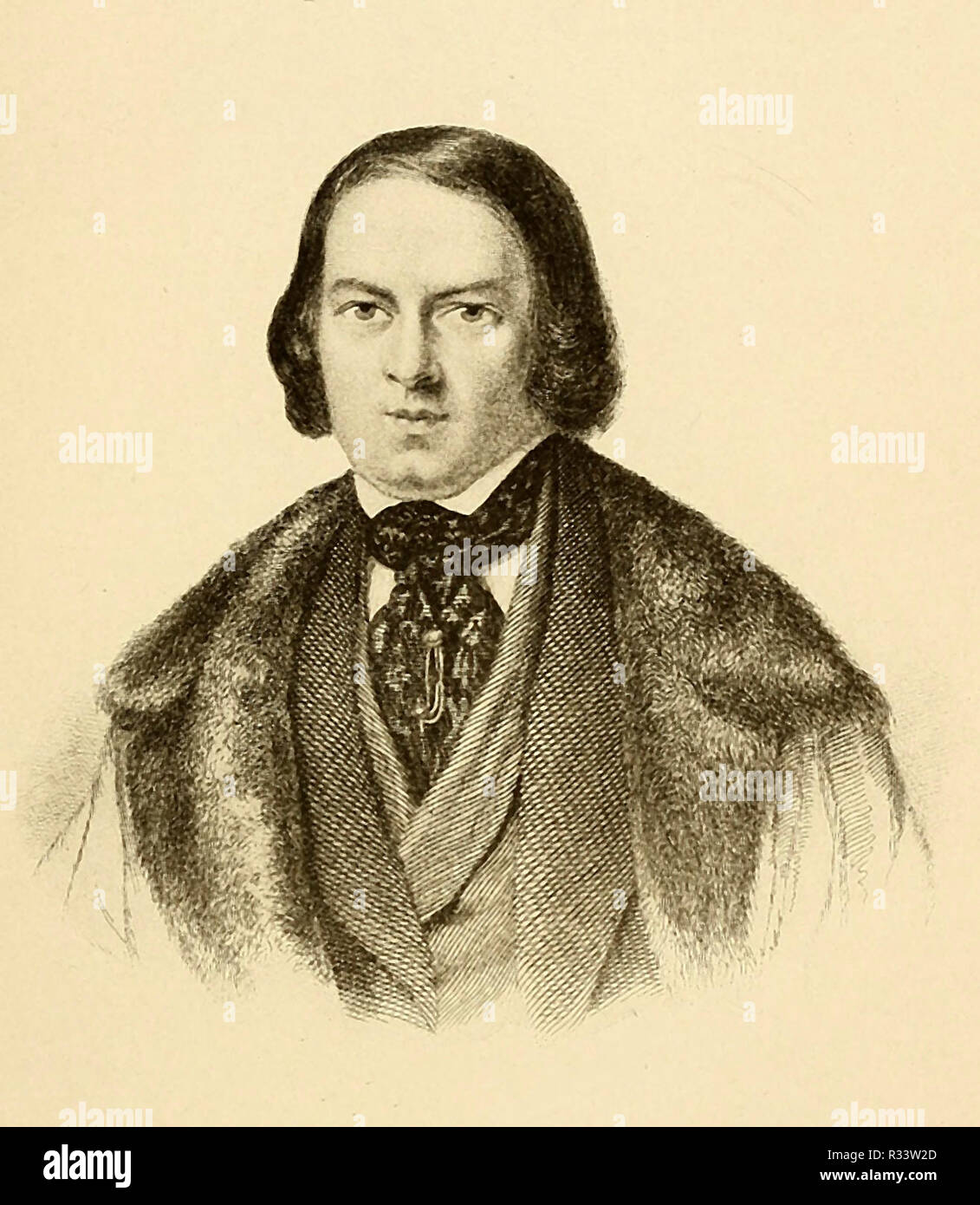 Robert Schumann Banque D'Images