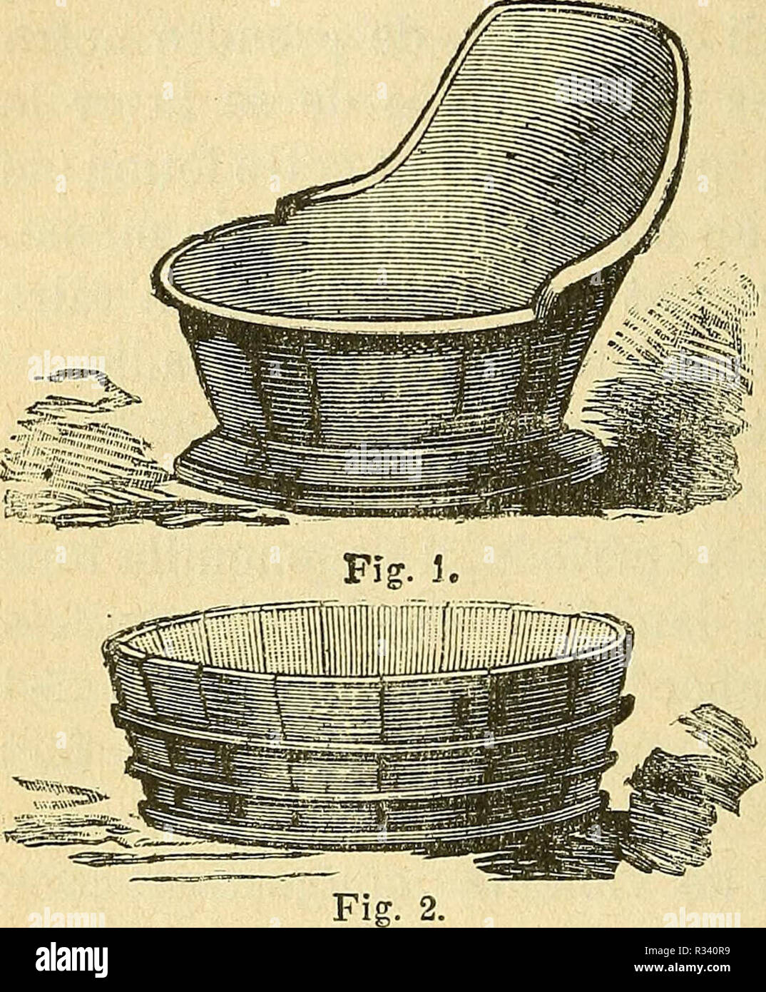 "Une cure d'eau, ou, Hygiène et médication pour la guérison des maladies et la conservation de la santé' (1896) Banque D'Images