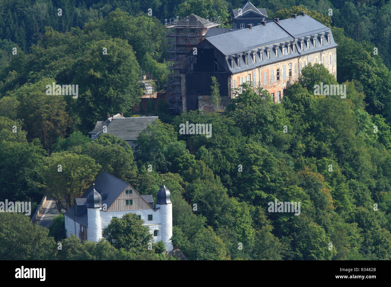 Schloss schwarzenburg Banque D'Images