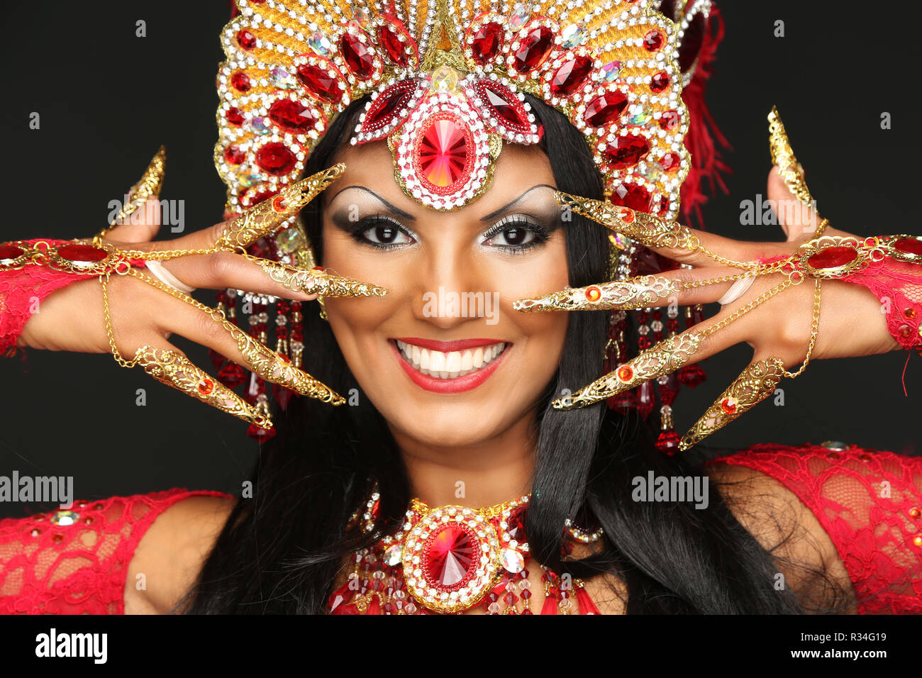 Danseuse brésilienne Banque D'Images