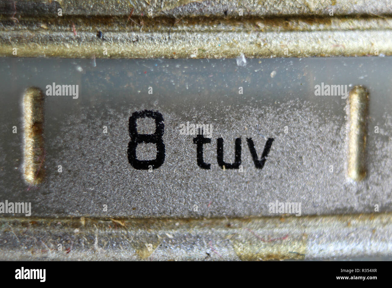 Vieux nokia mobile cell phone, détail Banque D'Images