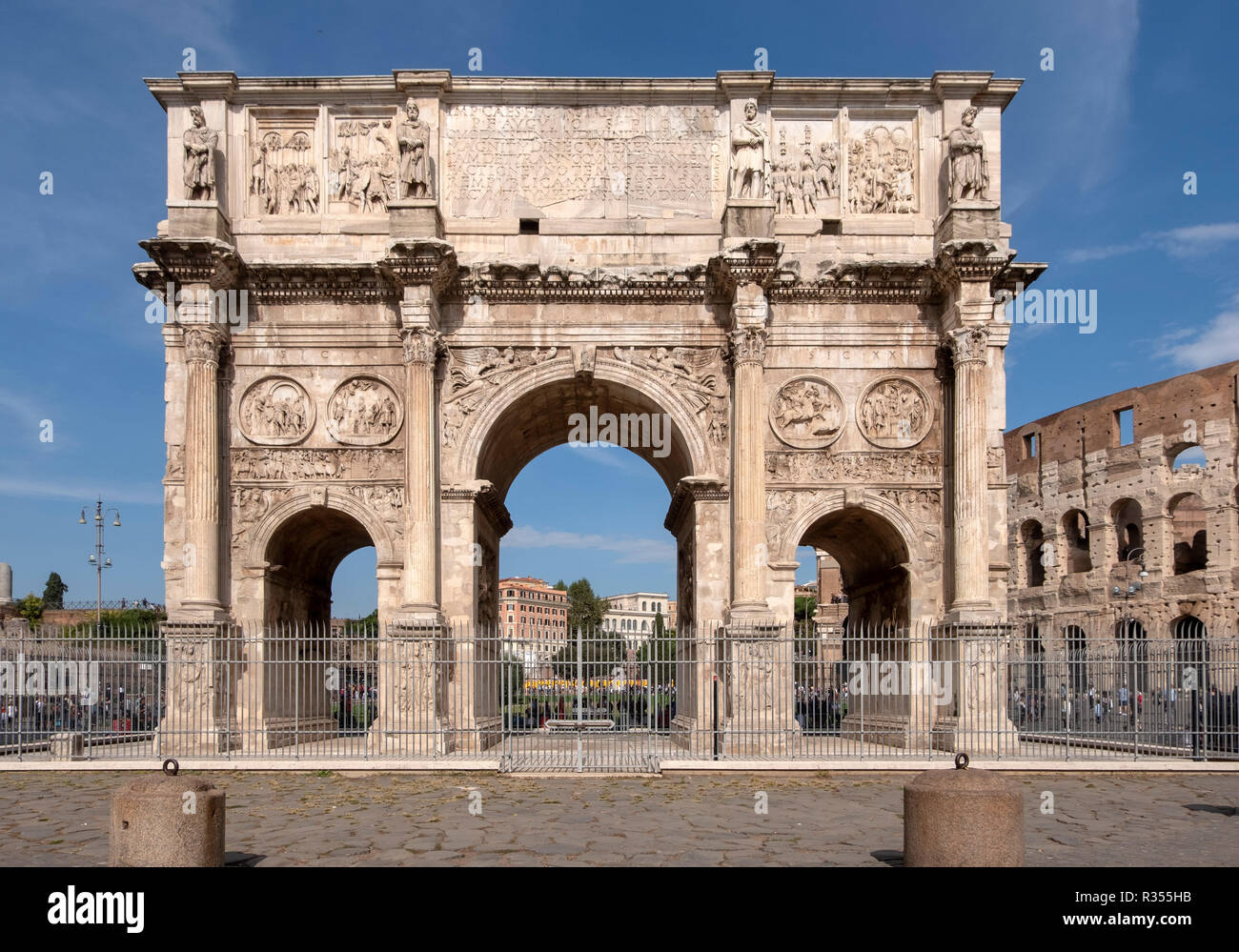 Rom, Roms, Triumphbogen des Konstantin, Arco di Constantino Banque D'Images