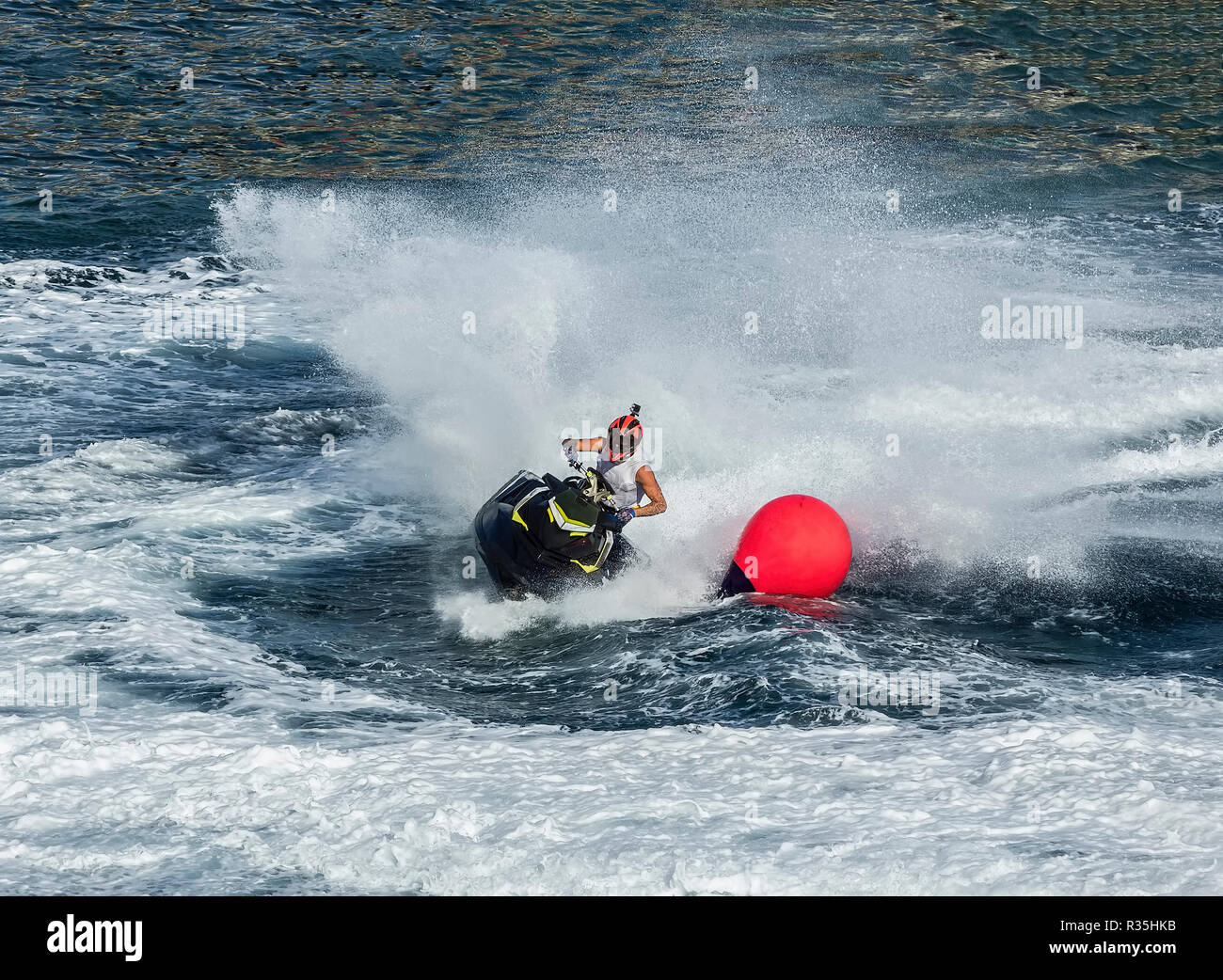 Castro marina Italie,24/05/2015 course rounabout aquabike world championship 2015 Banque D'Images