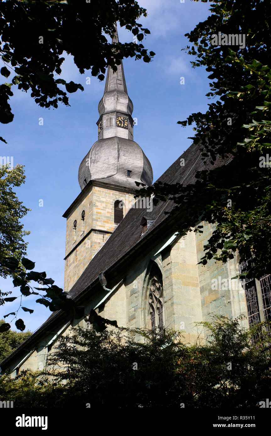 Provost Eglise de saint walburga werl Banque D'Images