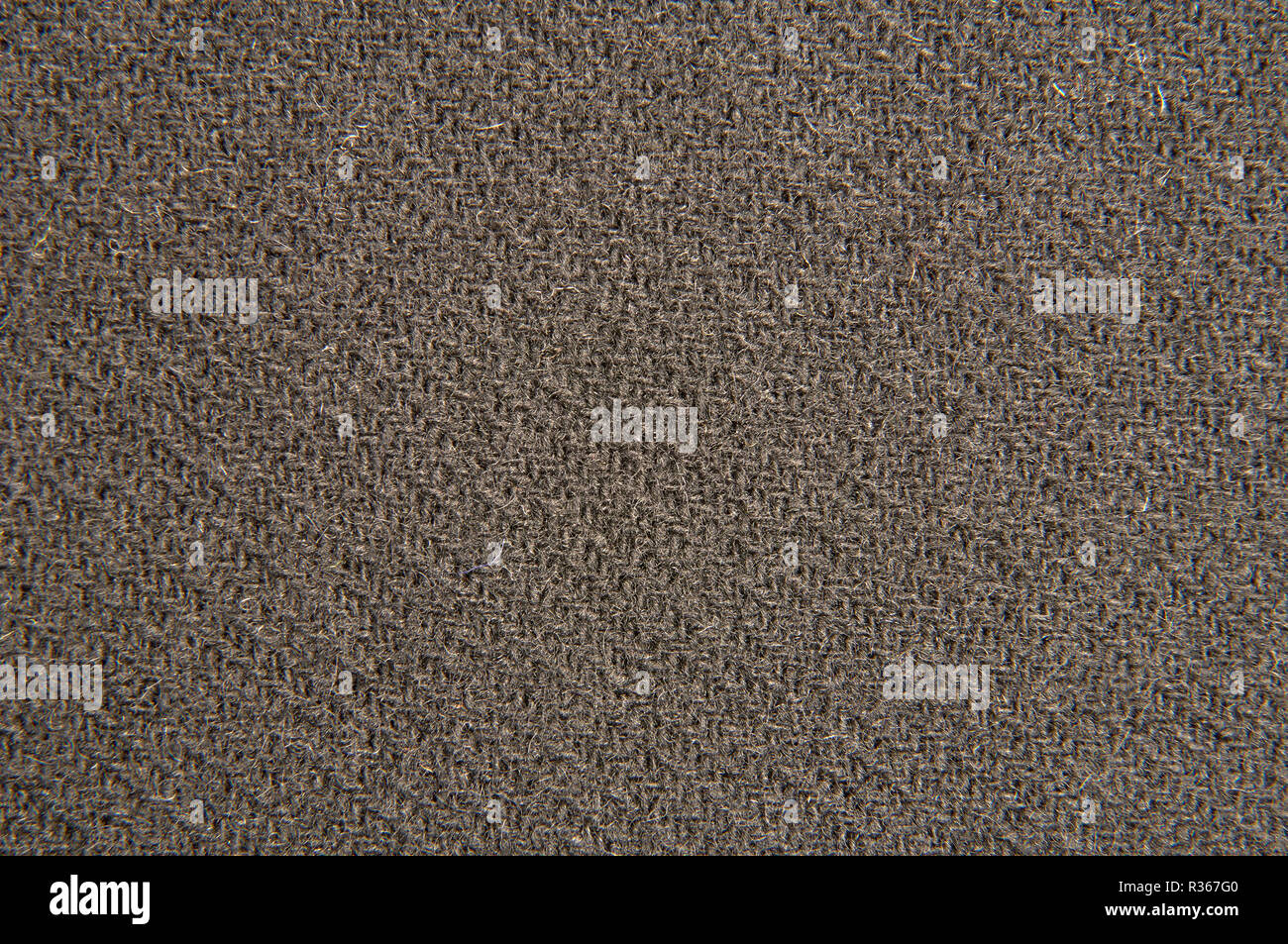 Texture textile en tricot marron gros plan Banque D'Images