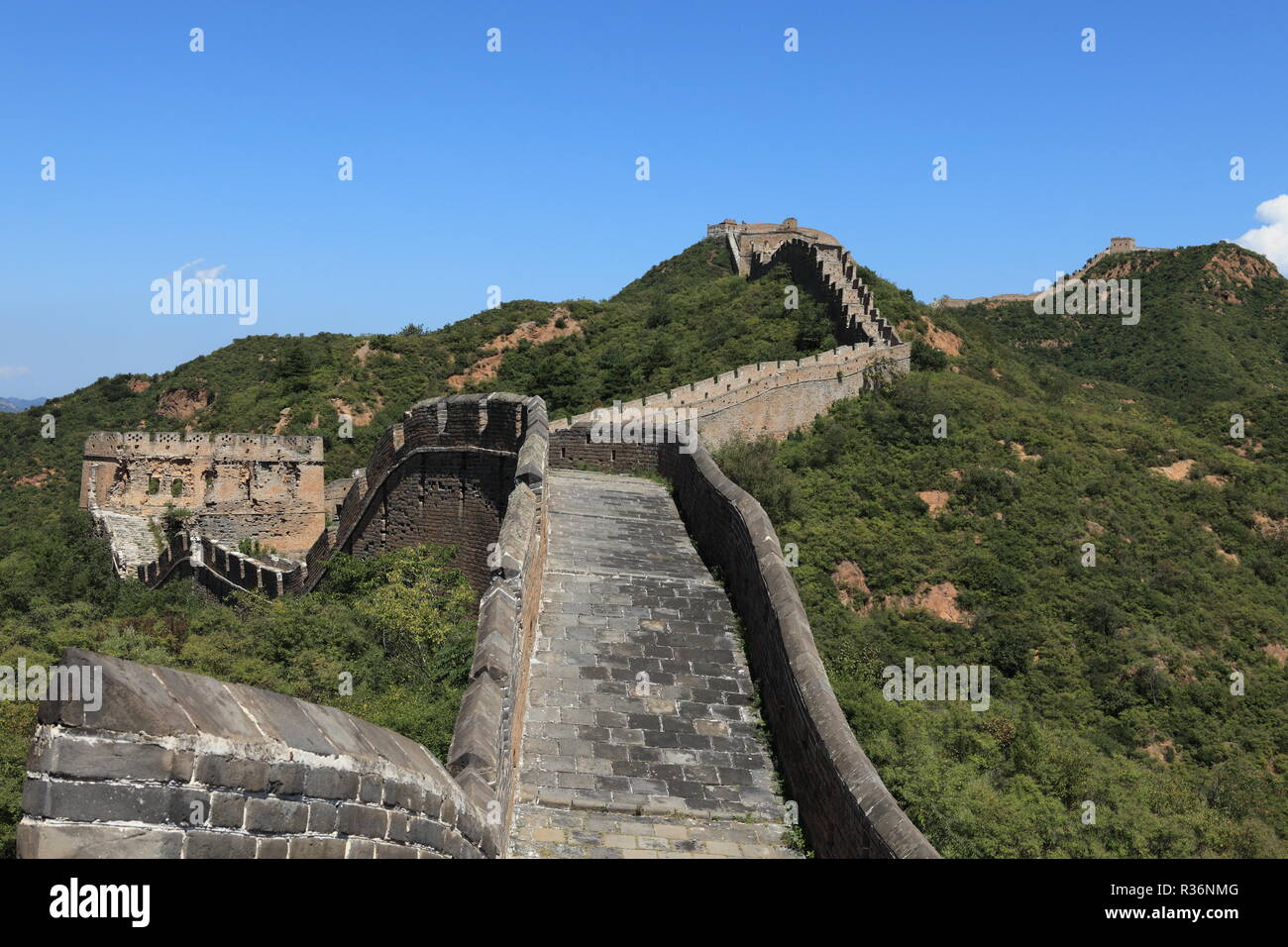 La grande muraille de Chine Banque D'Images