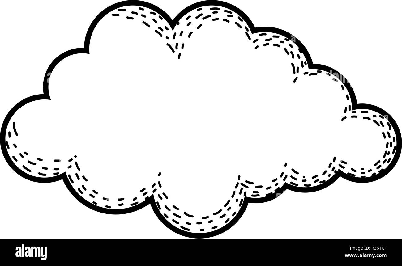 Cloud mignon vecteur icône dessin illustration design Illustration de Vecteur