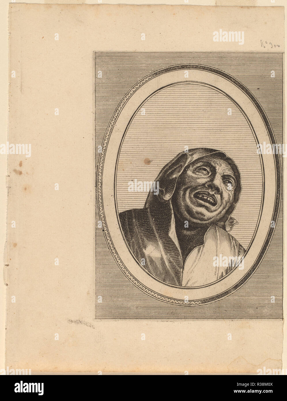 'Foockel Lach-een-reys' et 'Lazare'. Sonder-Zeer En date du : ch. 1564/1565. Technique : gravure. Musée : National Gallery of Art, Washington DC. Auteur : Johannes et Lucas van Doetechum après Pieter Breugel l'ancien. Banque D'Images