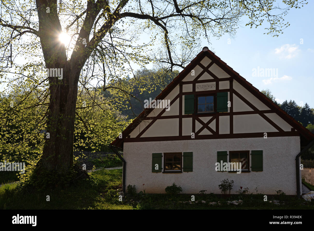 Chambre,et sun Banque D'Images