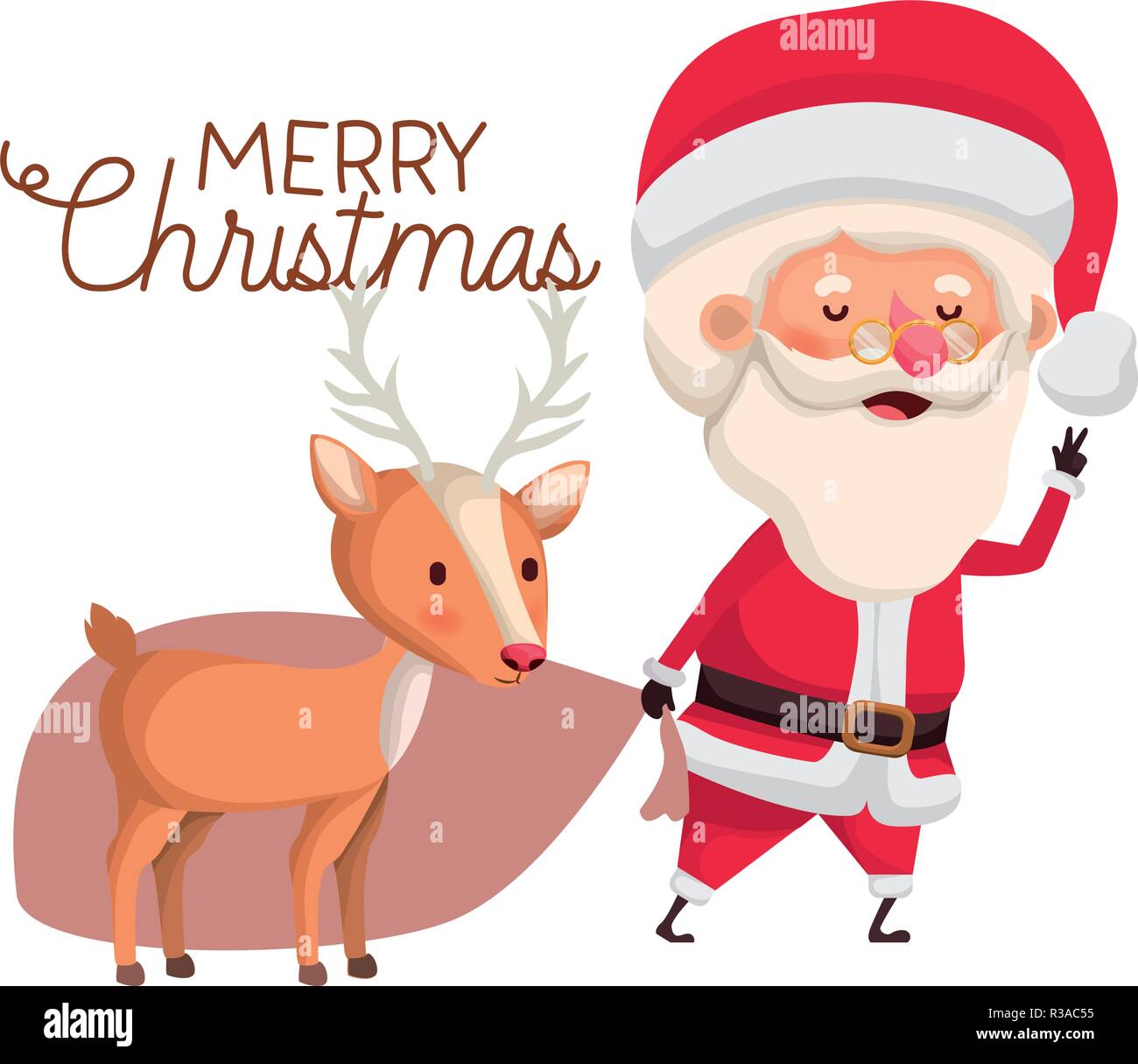 Pere Noel Avec Rennes Et Joyeux Noel Personnage Avatar Image Vectorielle Stock Alamy Pere Noel Avec Rennes Et Joyeux Noel Personnage Avatar Image Vectorielle Stock Alamy