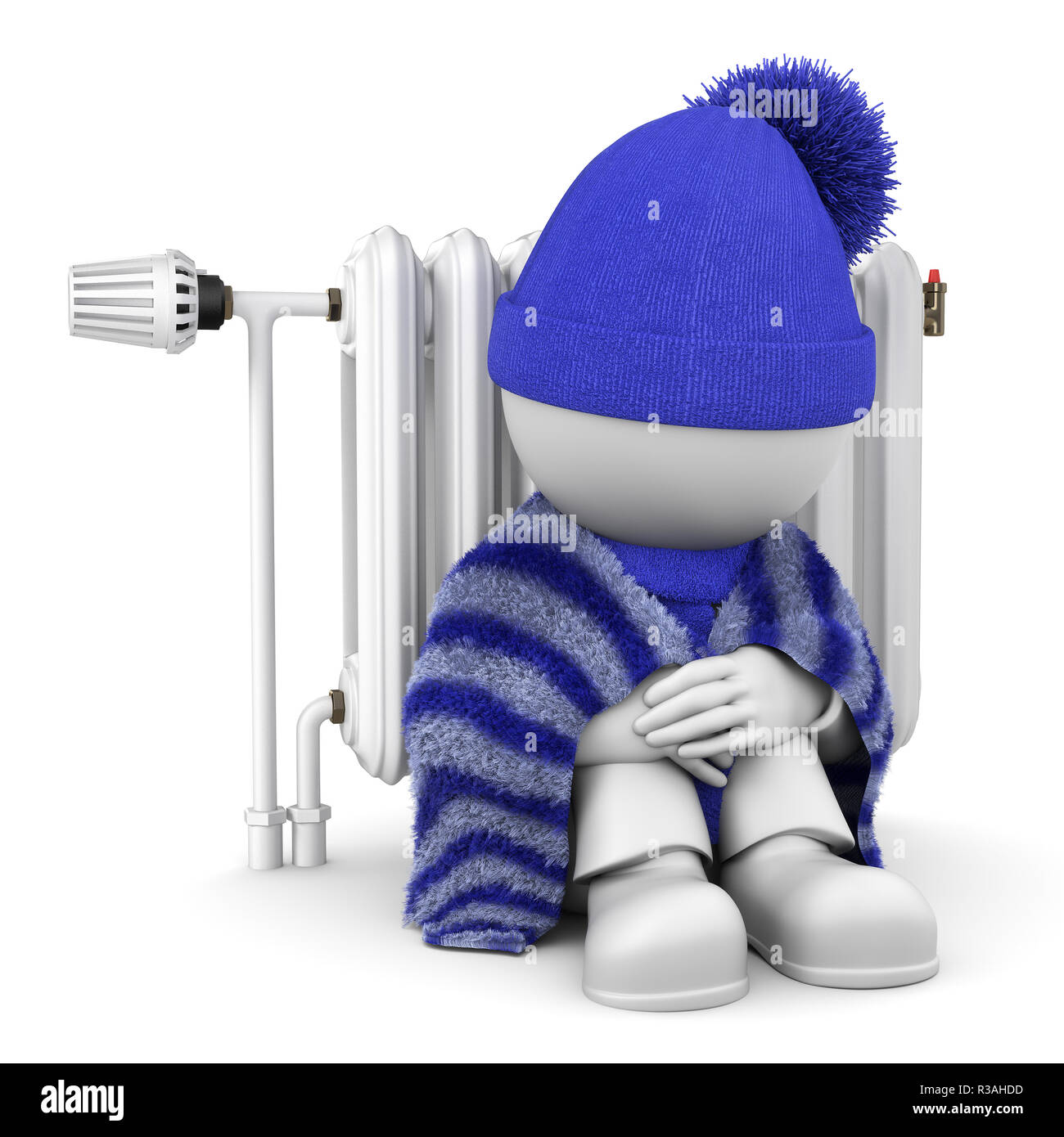 Sur les bougies de gel Banque D'Images