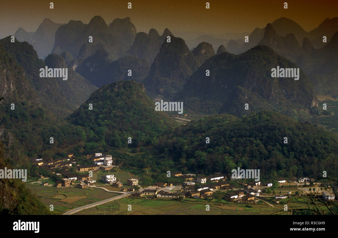 Asie Chine Guilin Banque D'Images Asie Chine Guilin Banque D'Images