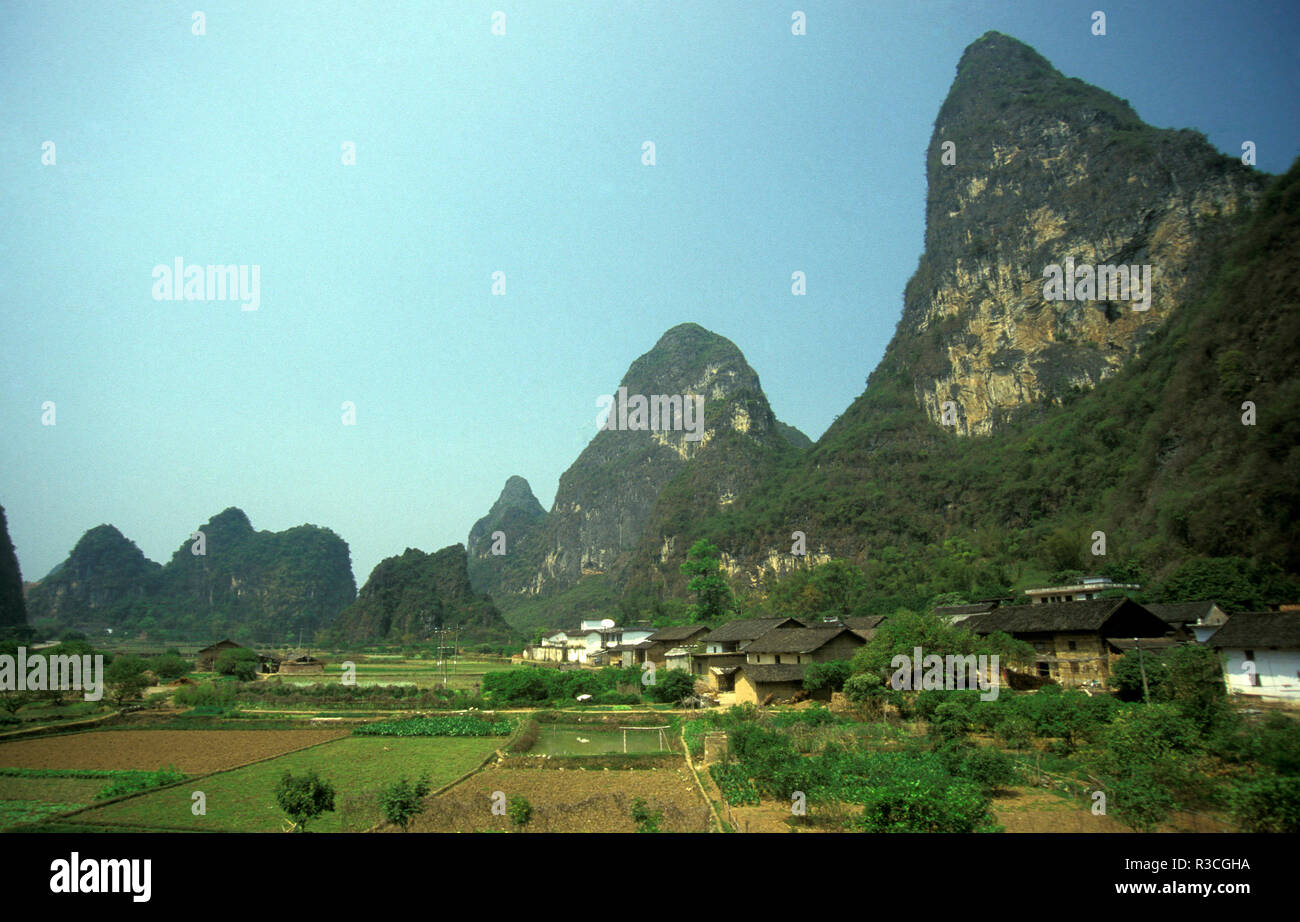 Asie Chine Guilin Banque D'Images Asie Chine Guilin Banque D'Images