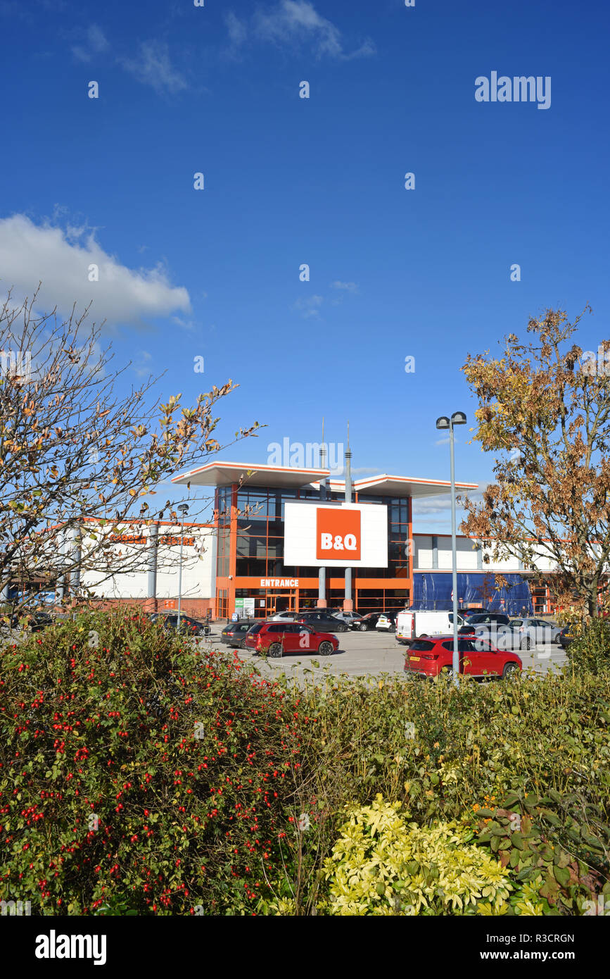 B&q store york yorkshire royaume uni Banque D'Images