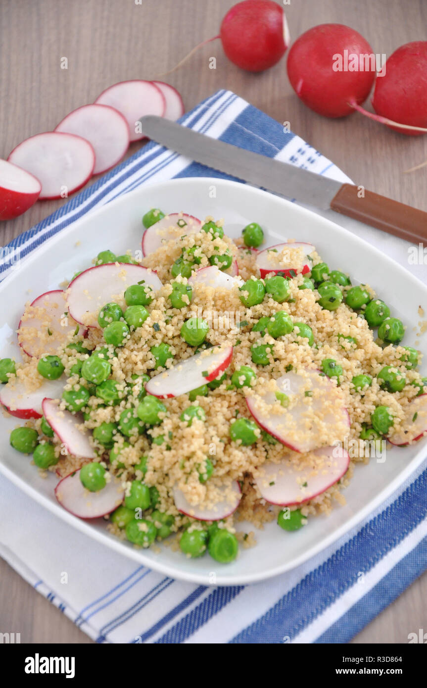 Salade de couscous Banque D'Images