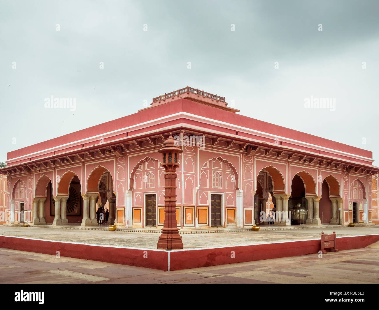 City Palace dans la ville rose Jaipur, Rajasthan, Inde Banque D'Images
